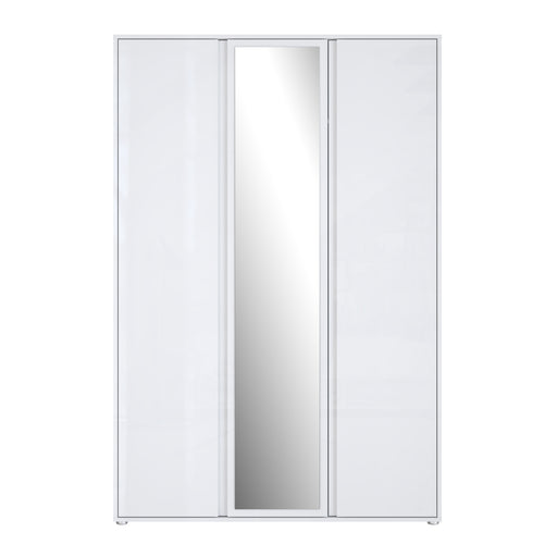 Dulap 3 Usi Lipgloss Whit, 129.6 Cm