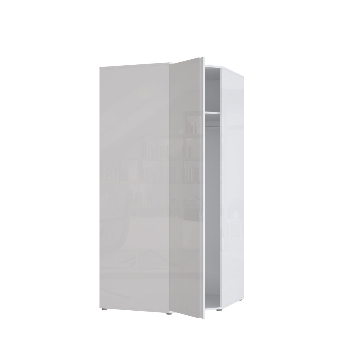 Dulap Colt Lipgloss White, 92.2 Cm