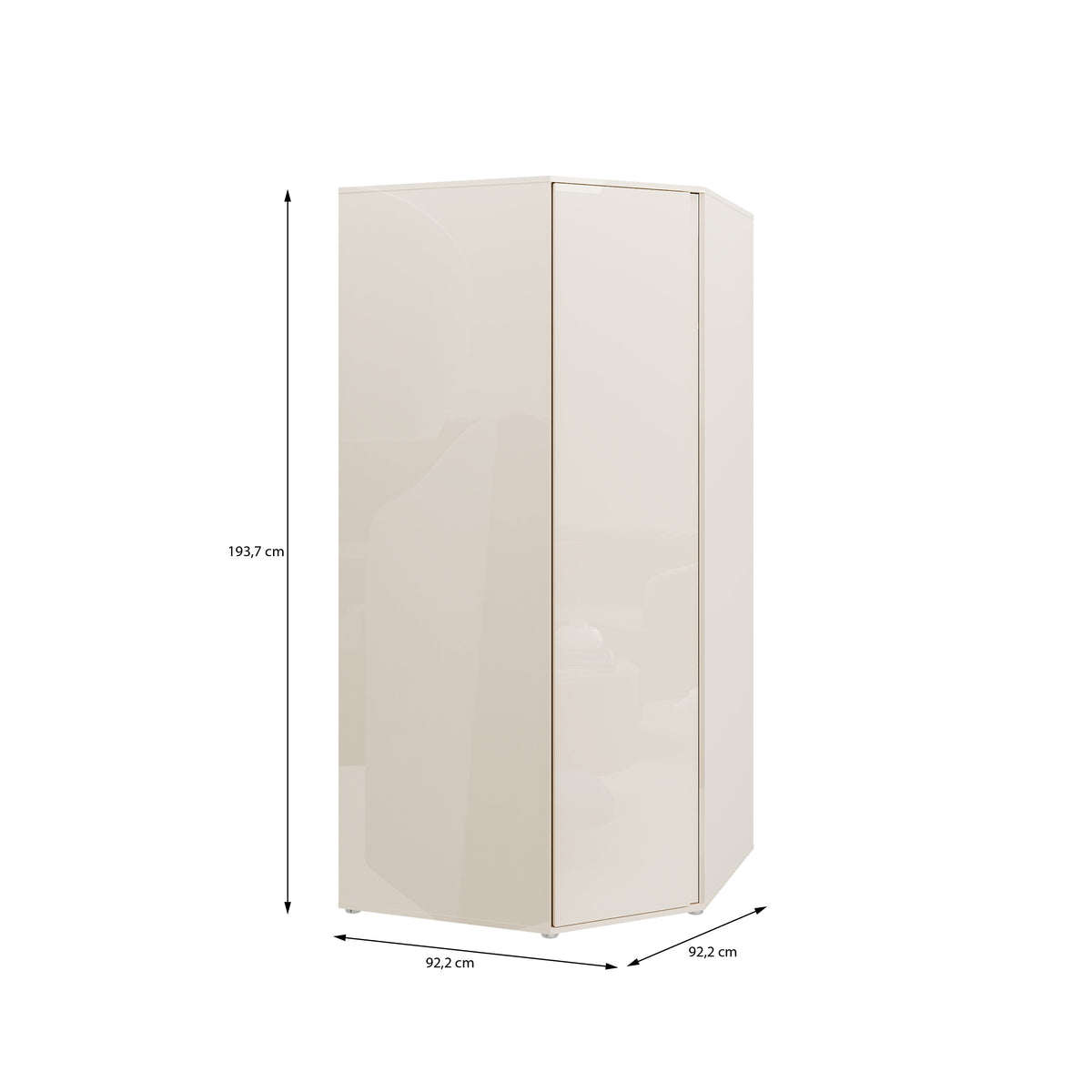 Dulap Colt Lipgloss Sand, 92.2 Cm