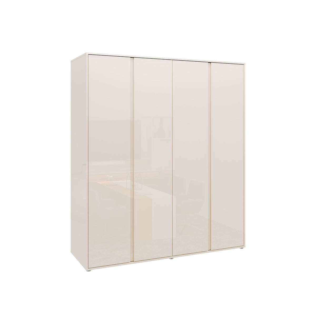 Dulap 4 Usi Lipgloss Sand, 169.2 Cm