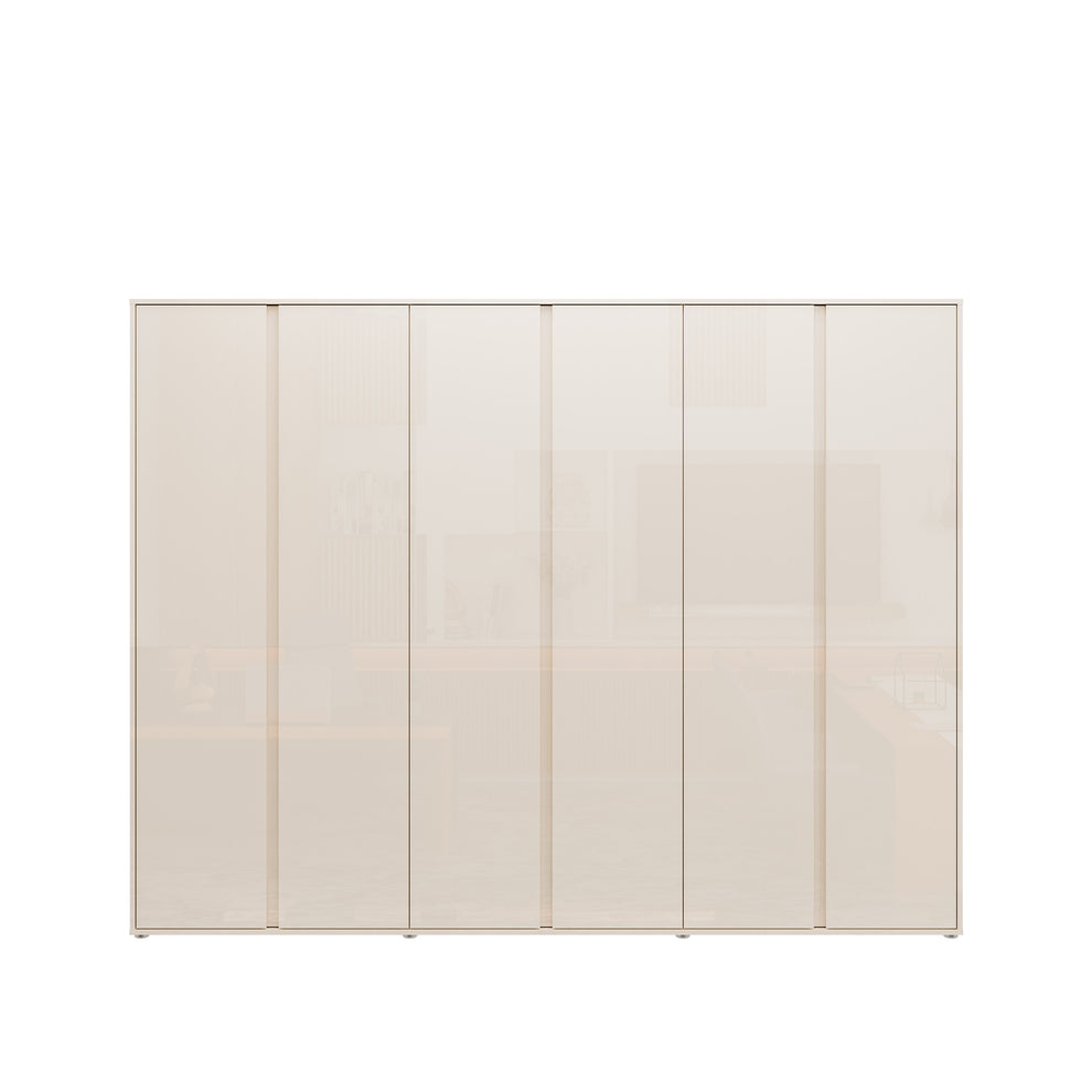 Dulap 6 Usi Lipgloss Sand, 252 Cm