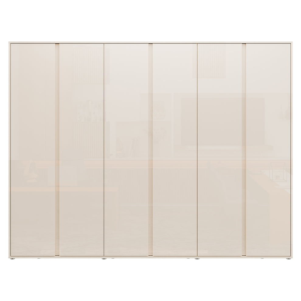 Dulap 6 Usi Lipgloss Sand, 252 Cm