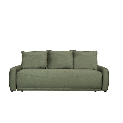 Canapea Extensibila Lea, 3 Locuri, 225 Cm verde cu lada