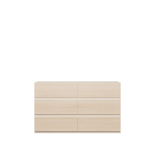 Comoda Pineapple 6 Sertare, Riva Oak Si Sand, 149.3 Cm