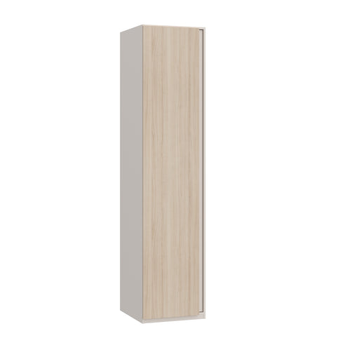 Dulap 1 Usa Pineapple, Cu Polite, Riva Oak Si Sand, 48 Cm