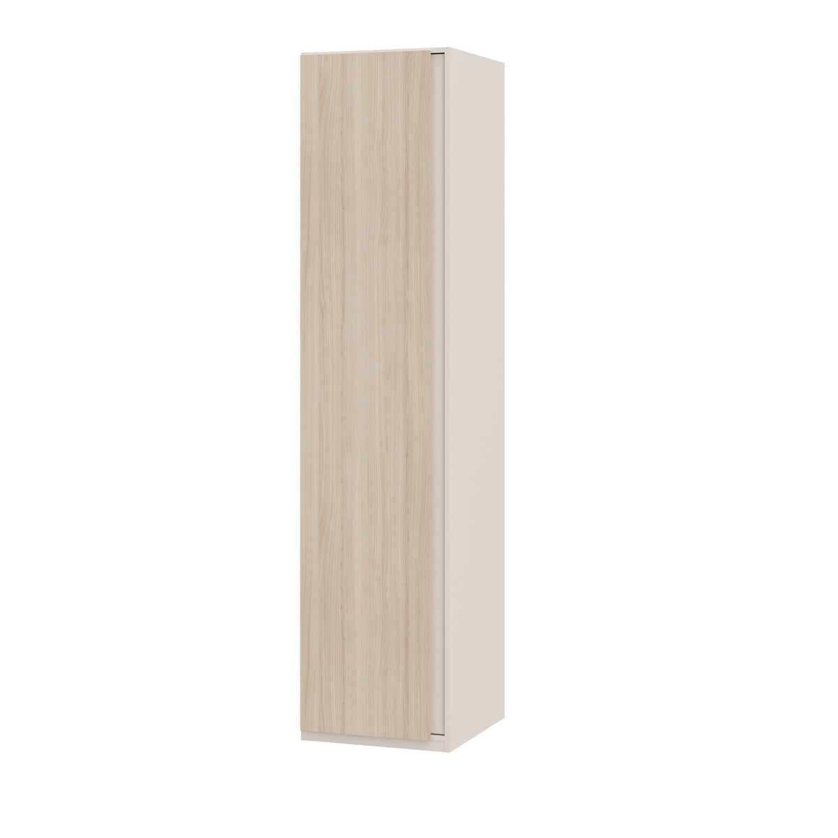 Dulap 1 Usa Pineapple, Cu Polite, Riva Oak Si Sand, 48 Cm