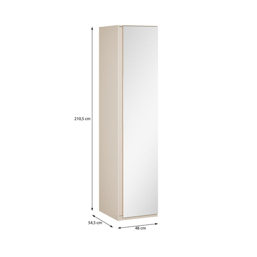 Dulap 1 Usa Pineapple, Riva Oak Si Sand, 48 Cm