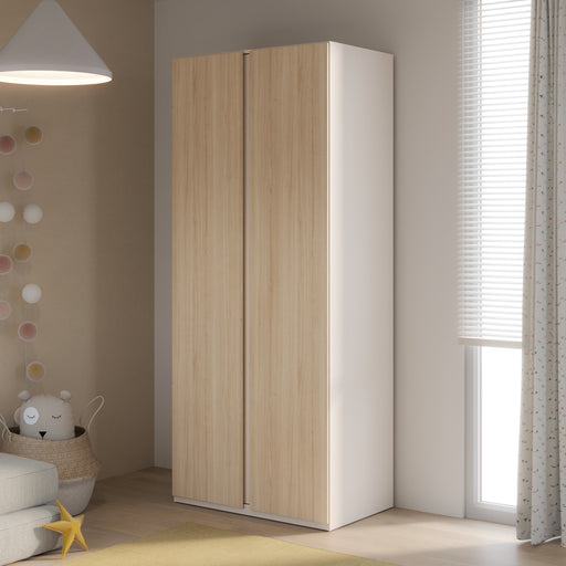 Dulap 2 Usi Pineapple, Riva Oak Si Sand, 88.9 Cm