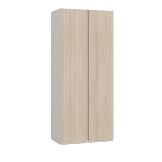 Dulap 2 Usi Pineapple, Riva Oak Si Sand, 88.9 Cm