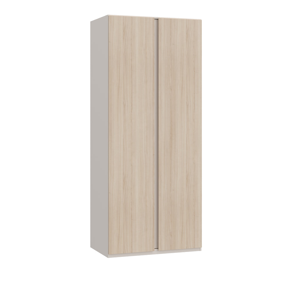 Dulap 2 Usi Pineapple, Riva Oak Si Sand, 88.9 Cm