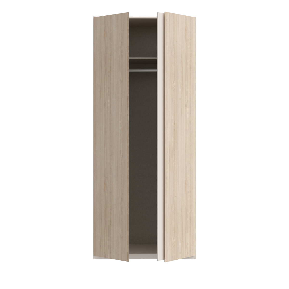 Dulap 2 Usi Pineapple, Riva Oak Si Sand, 88.9 Cm
