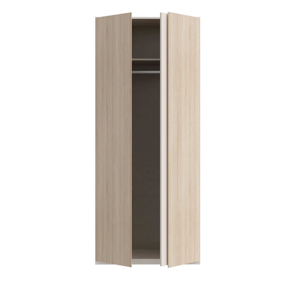 Dulap 2 Usi Pineapple, Riva Oak Si Sand, 88.9 Cm