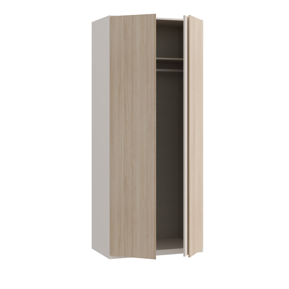 Dulap 2 Usi Pineapple, Riva Oak Si Sand, 88.9 Cm