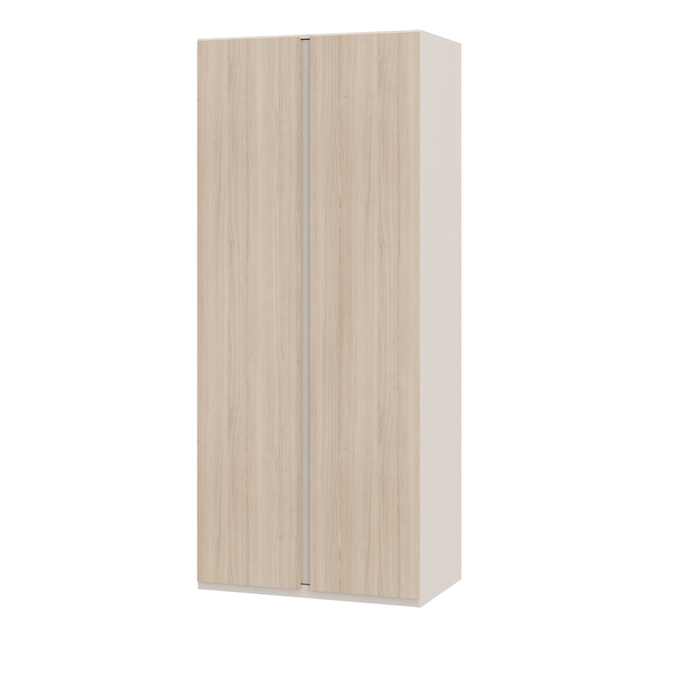 Dulap 2 Usi Pineapple, Riva Oak Si Sand, 88.9 Cm