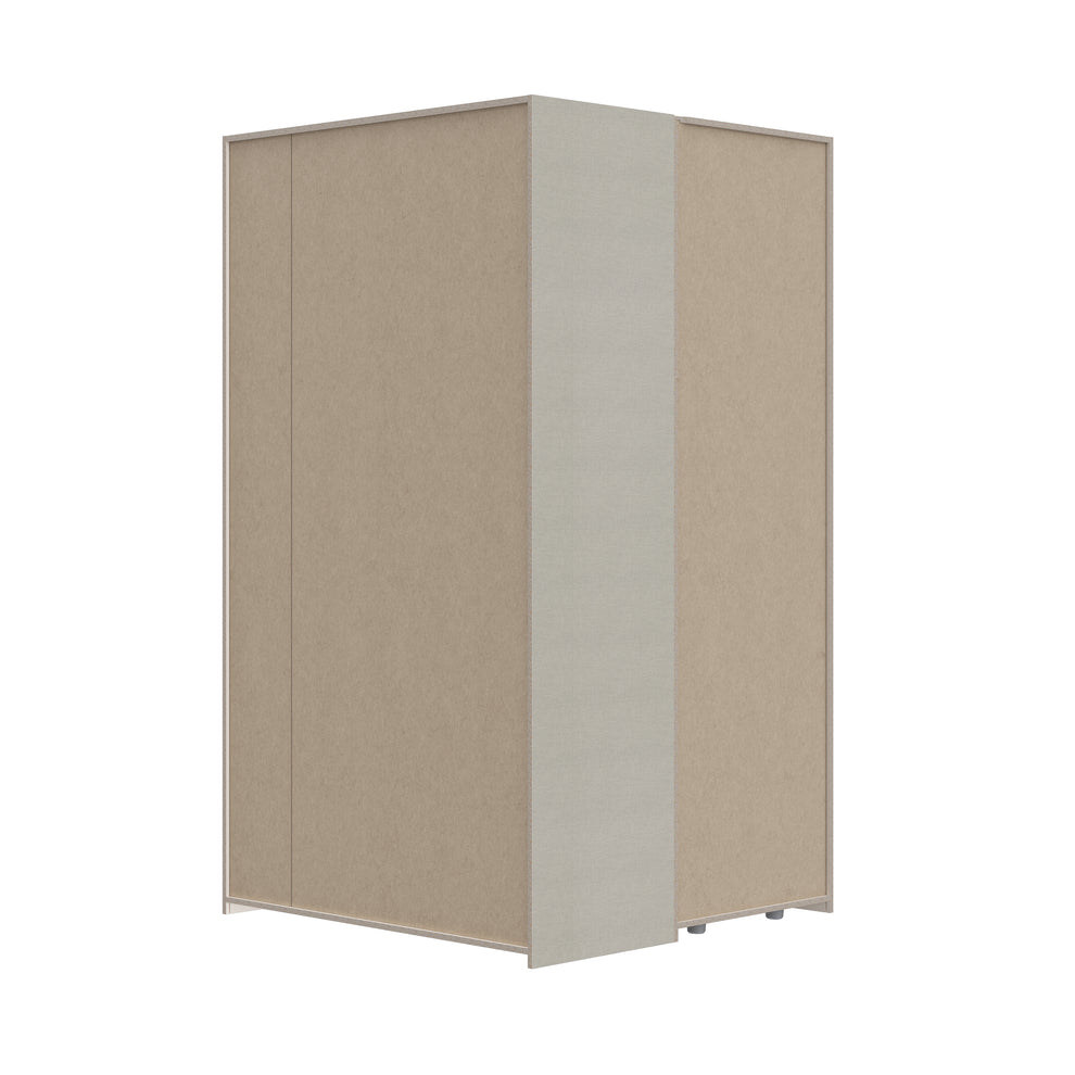 Dulap Colt 2 Usi Pineapple, Riva Oak Si Sand, 116.8 Cm