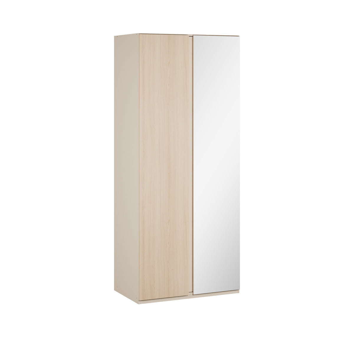 Dulap 2 Usi Pineapple, Riva Oak Si Sand, 88.9 Cm