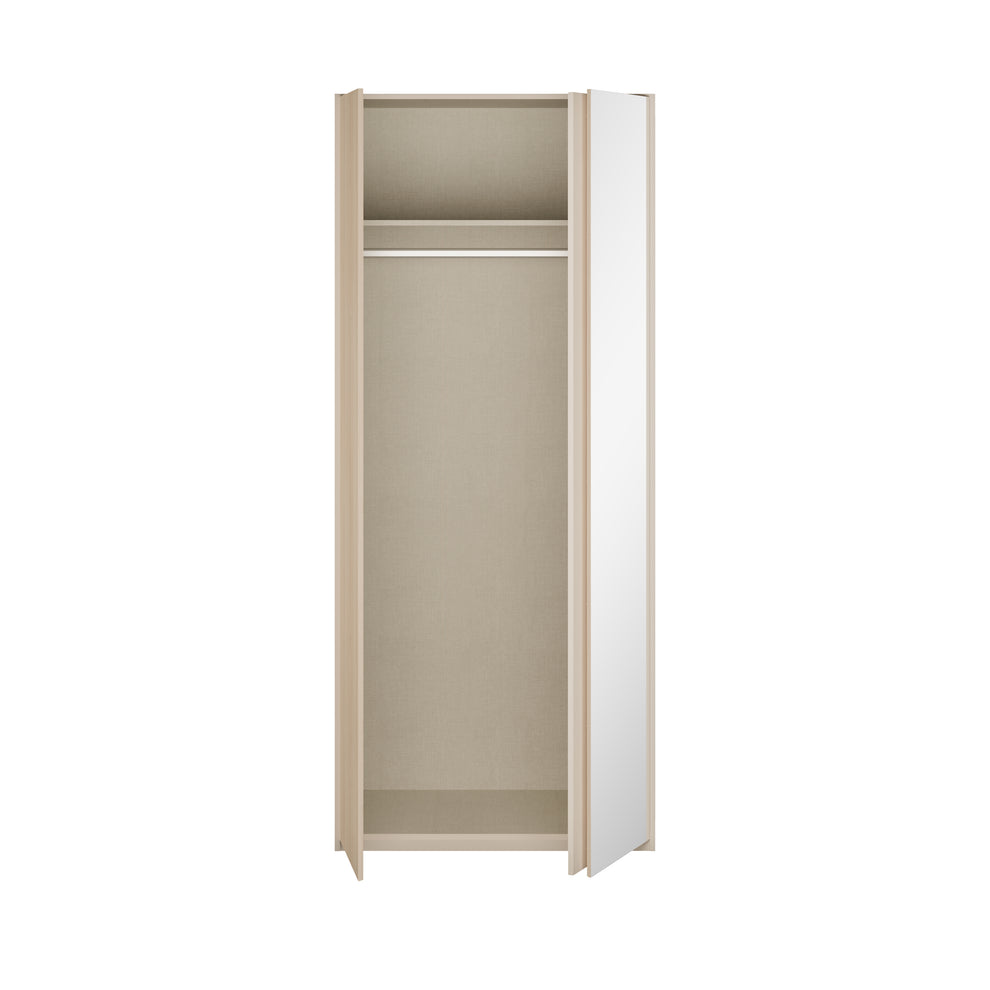 Dulap 2 Usi Pineapple, Riva Oak Si Sand, 88.9 Cm
