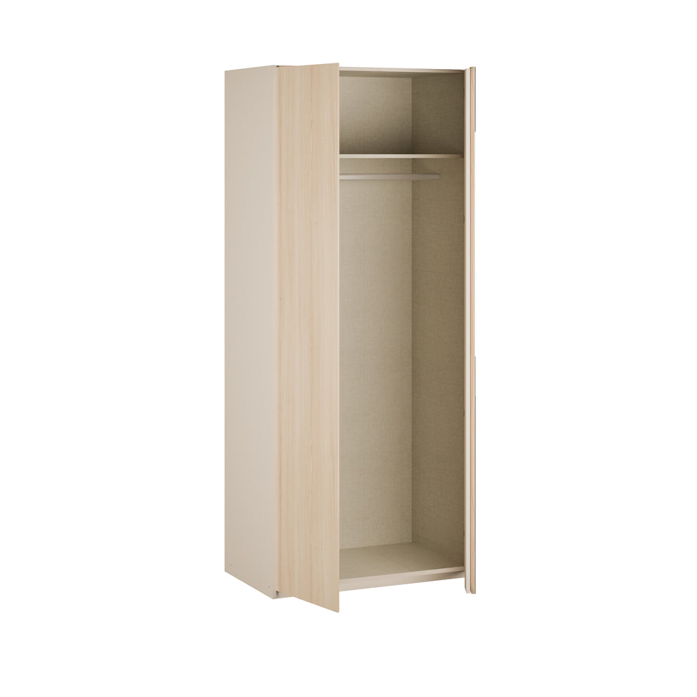 Dulap 2 Usi Pineapple, Riva Oak Si Sand, 88.9 Cm