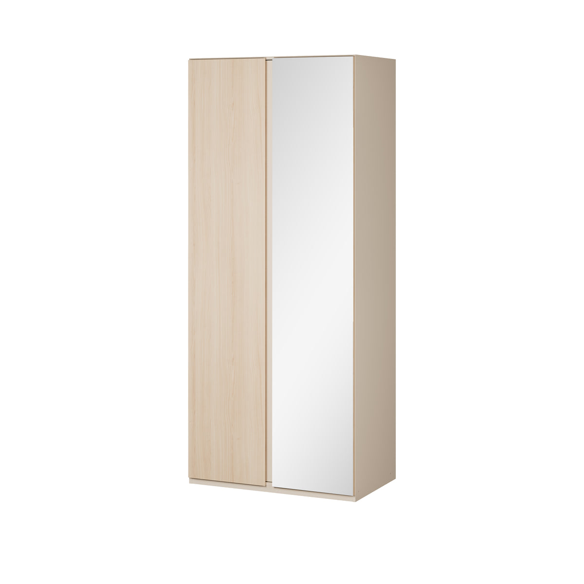 Dulap 2 Usi Pineapple, Riva Oak Si Sand, 88.9 Cm