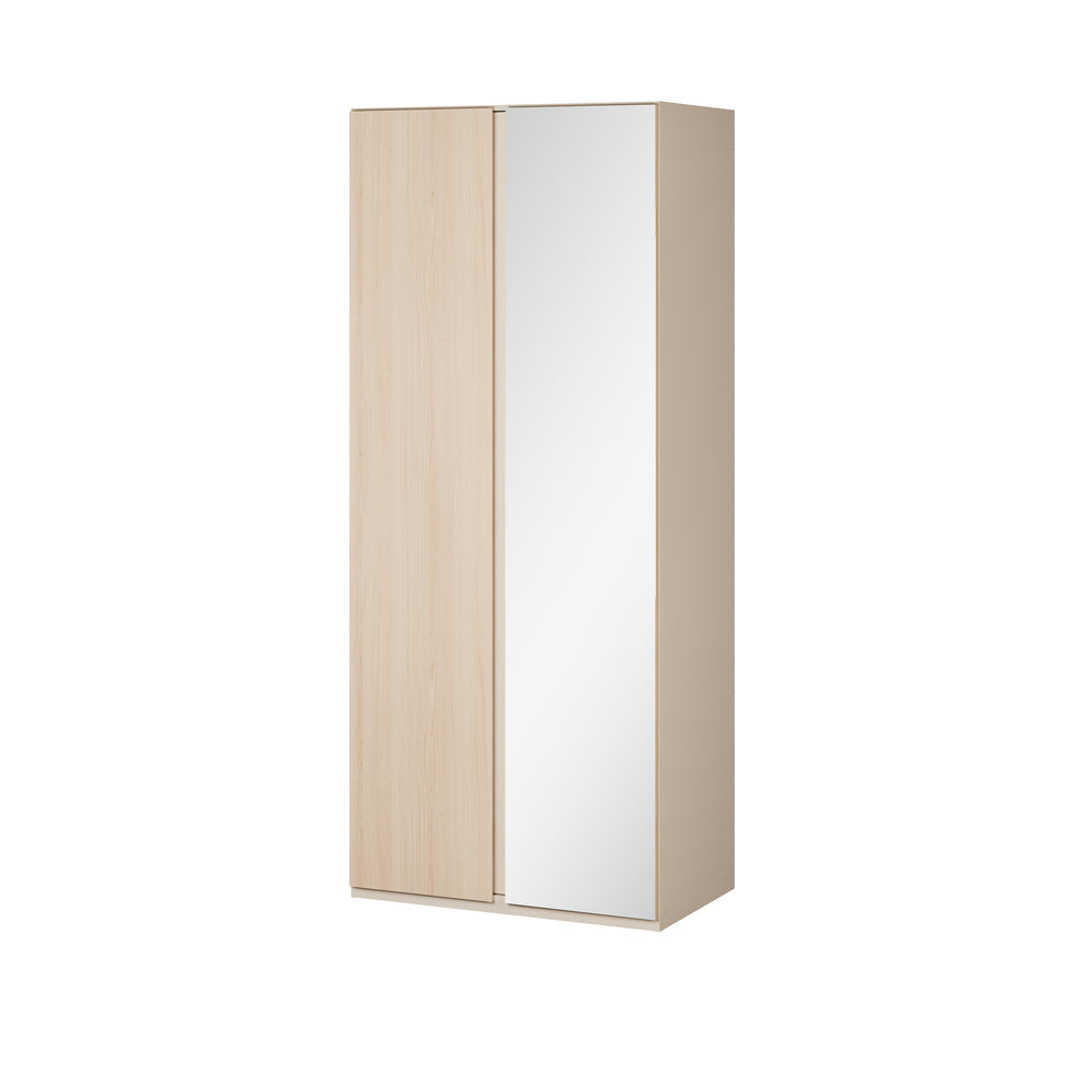 Dulap 2 Usi Pineapple, Riva Oak Si Sand, 88.9 Cm