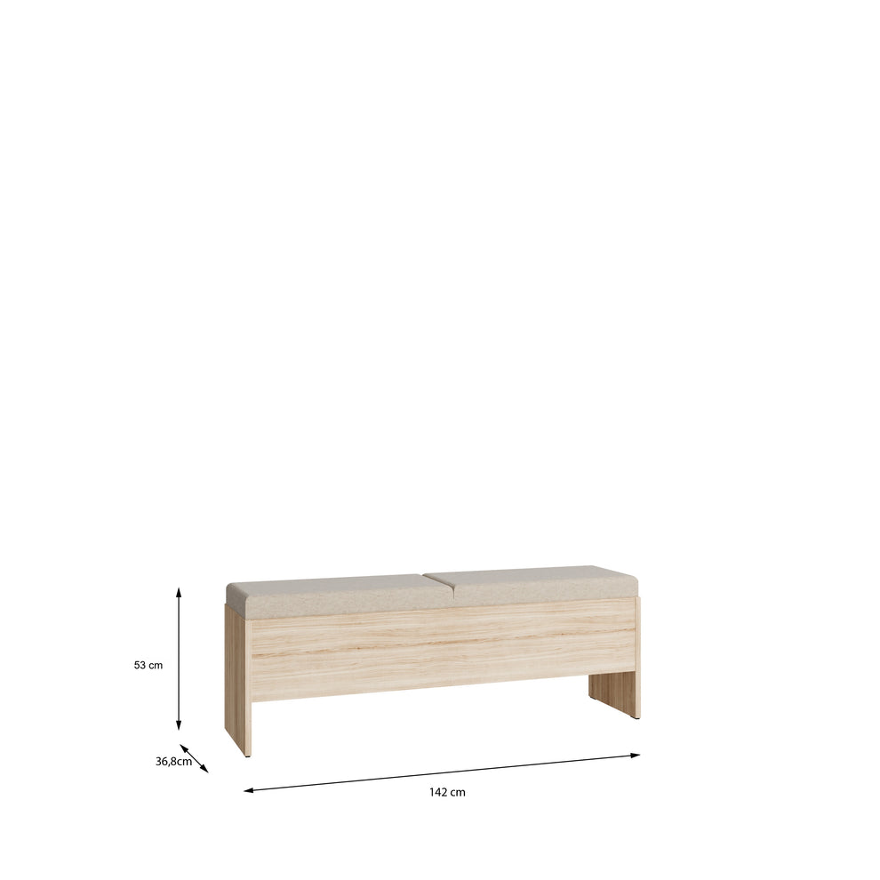 Banca Pineapple, Riva Oak Si Sand, 142 Cm