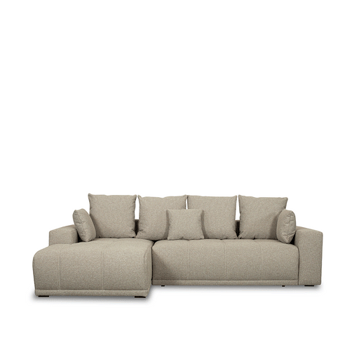 coltar-extensibil-otis-5-locuri-280-cm bej stanga cu lada