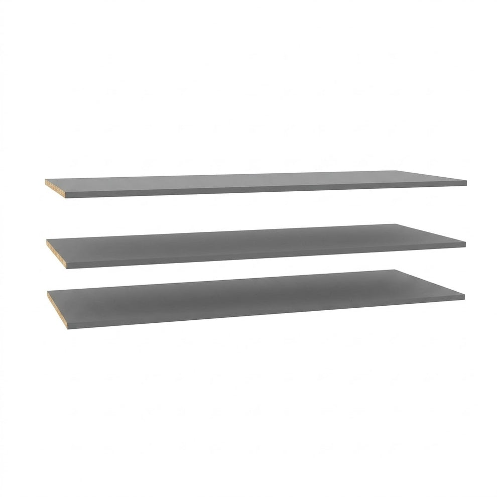 Set 3 Polite Dulap Rimrock Gri, 51 Cm