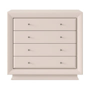 Comoda 4 Sertare Loisir, Alb, 106.5 Cm