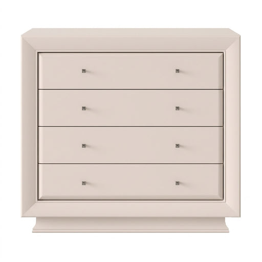 Comoda 4 Sertare Loisir, Alb, 106.5 Cm