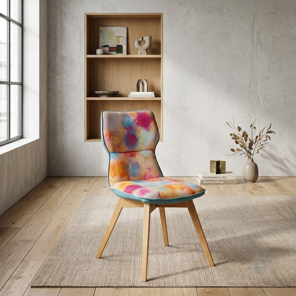 Scaun Demi, Aqua, 51 x 45 x 93 Cm