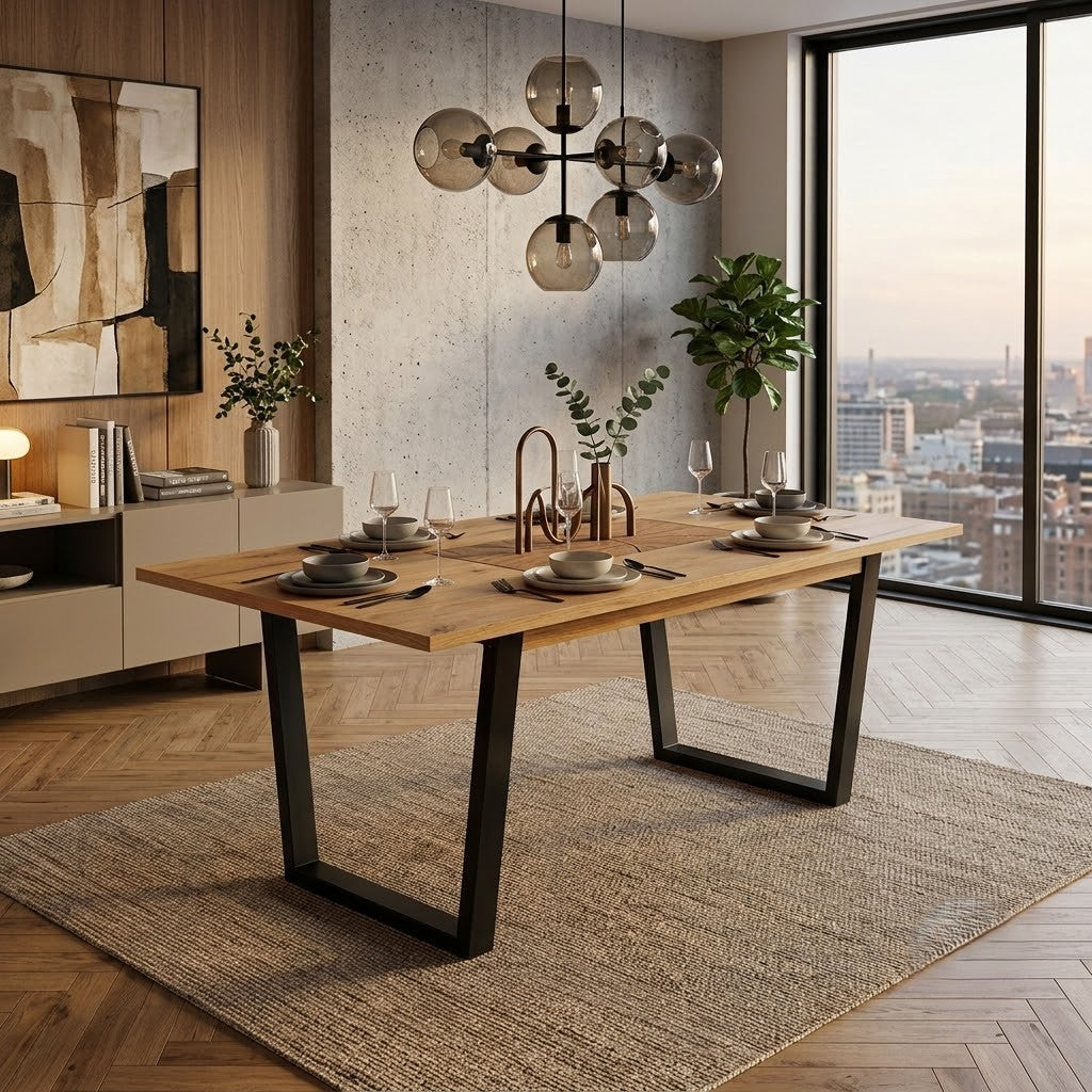 Masa Extensibila Leuna 180/230 x 90 x 76.5 Cm