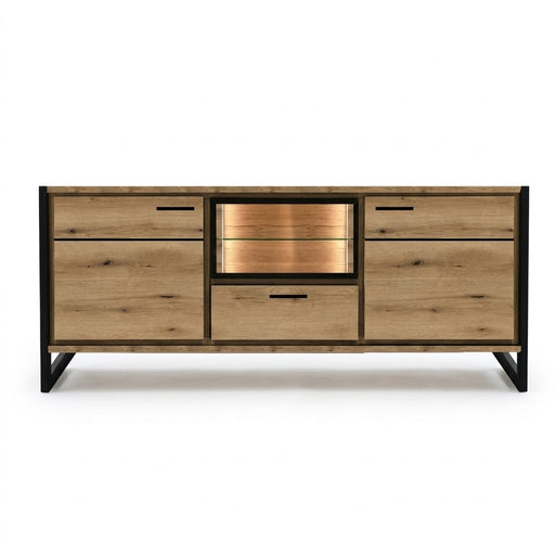 Comoda 2 Usi Si 1 Sertar Soho Nordian Oak 147.5 Cm