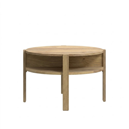 Masa Cafea Bibliotheque Stejar Mauvella, 74.4 Cm