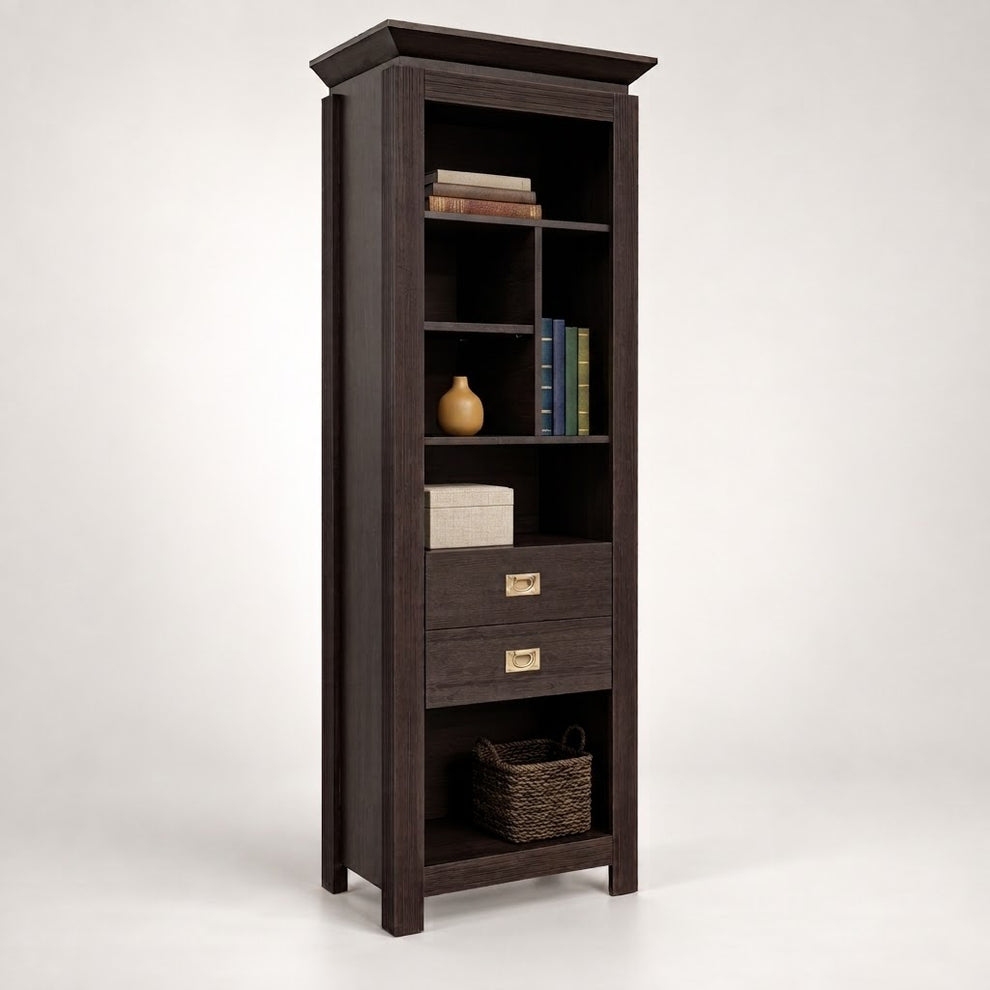 Biblioteca Saigon Cantori Cu 2 Sertare 68.4 Cm